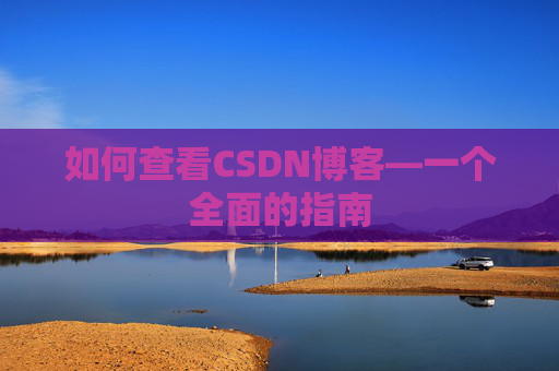如何查看CSDN博客—一个全面的指南
